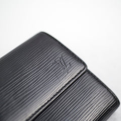 Louis Vuitton Epi Black Wallet