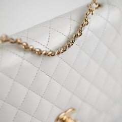 Deal of The Week - Chanel Square Crossbody Bag Ivory
