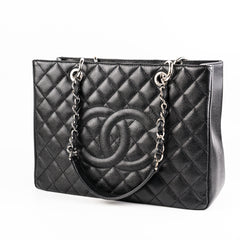 Chanel Grand Shopping Tote GST Black