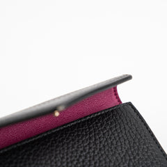 Dior Compact Wallet Black