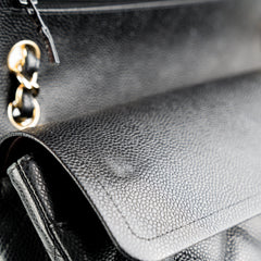 Chanel Jumbo Flap Caviar Black