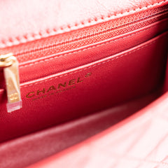 Chanel Mini Reissue Calfskin Red
