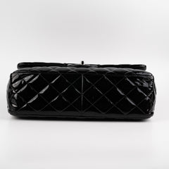 Chanel Jumbo Flap Patent Black