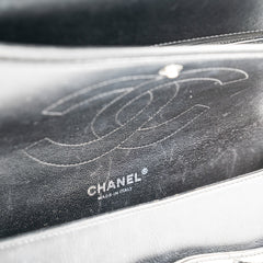 Chanel Jumbo Flap Patent Black