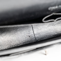 Chanel Jumbo Flap Patent Black