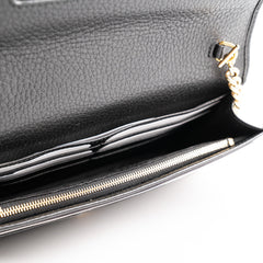 Gucci GG Marmont Chain Wallet Black