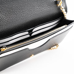 Gucci GG Marmont Chain Wallet Black