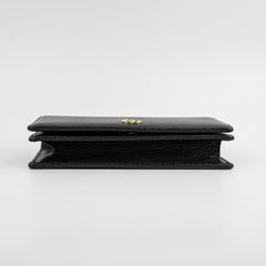 Gucci GG Marmont Chain Wallet Black