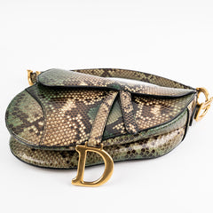 Dior Python Saddle