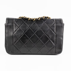 ITEM 28 - Chanel Small Diana Lambskin Black