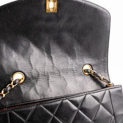 ITEM 28 - Chanel Small Diana Lambskin Black