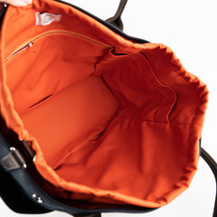 Hermes Canvas The Grooming Bag Navy