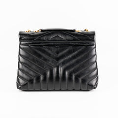 Saint Laurent Medium Lou Lou Black