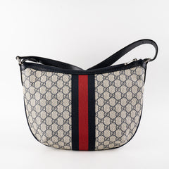 Gucci Ophidia GG Supreme Navy Shoulder Bag