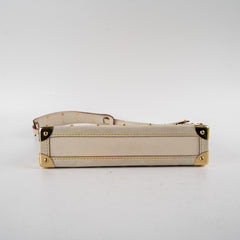 Louis Vuitton Suhali Cream Shoulder Bag