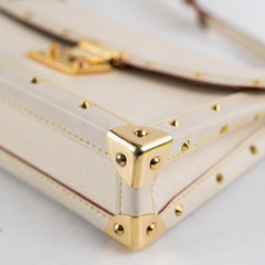 Louis Vuitton Suhali Cream Shoulder Bag