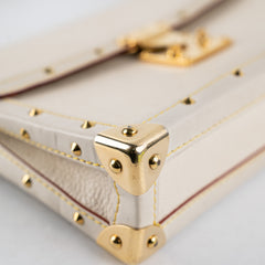 Louis Vuitton Suhali Cream Shoulder Bag