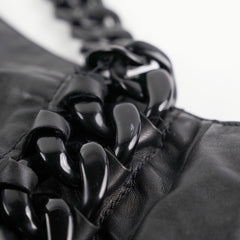 Chanel Resin Modern Chain Tote Black