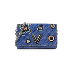 Louis Vuitton Twist Wallet On Chain WOC Blue