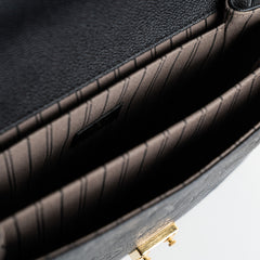 Louis Vuitton Pochette Metis Empreinte Black