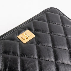Chanel Reissue Wristlet Wallet Black