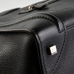 Celine Luggage Mini Black Tote Bag