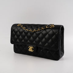 Chanel Classic Flap Medium/Large Black Caviar Shoulder Bag