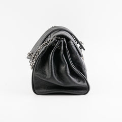 Chanel Black Caviar Seasonal Shoulder Flap Bag