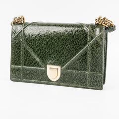 Christian Dior Medium Diorama Green Bag