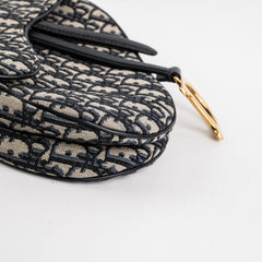Christian Dior Saddle Oblique Shoulder Bag