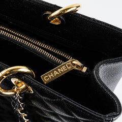Chanel Grand Shopping Tote GST Caviar Black