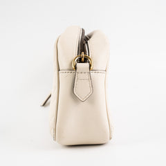 Gucci Small Marmont White Crossbody Bag