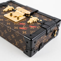 Louis Vuitton Petite Malle Monogram Clutch Bag