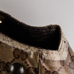 Gucci Babouska Heart Monogram Shoulder Bag