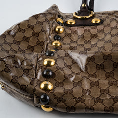 Gucci Babouska Heart Monogram Shoulder Bag