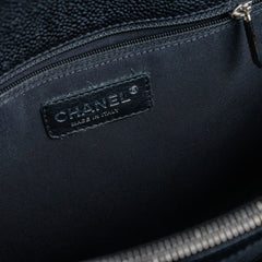 Chanel Caviar Granded Shopping Tote Black
