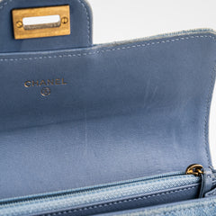 Chanel Reissue Denim Long Wallet