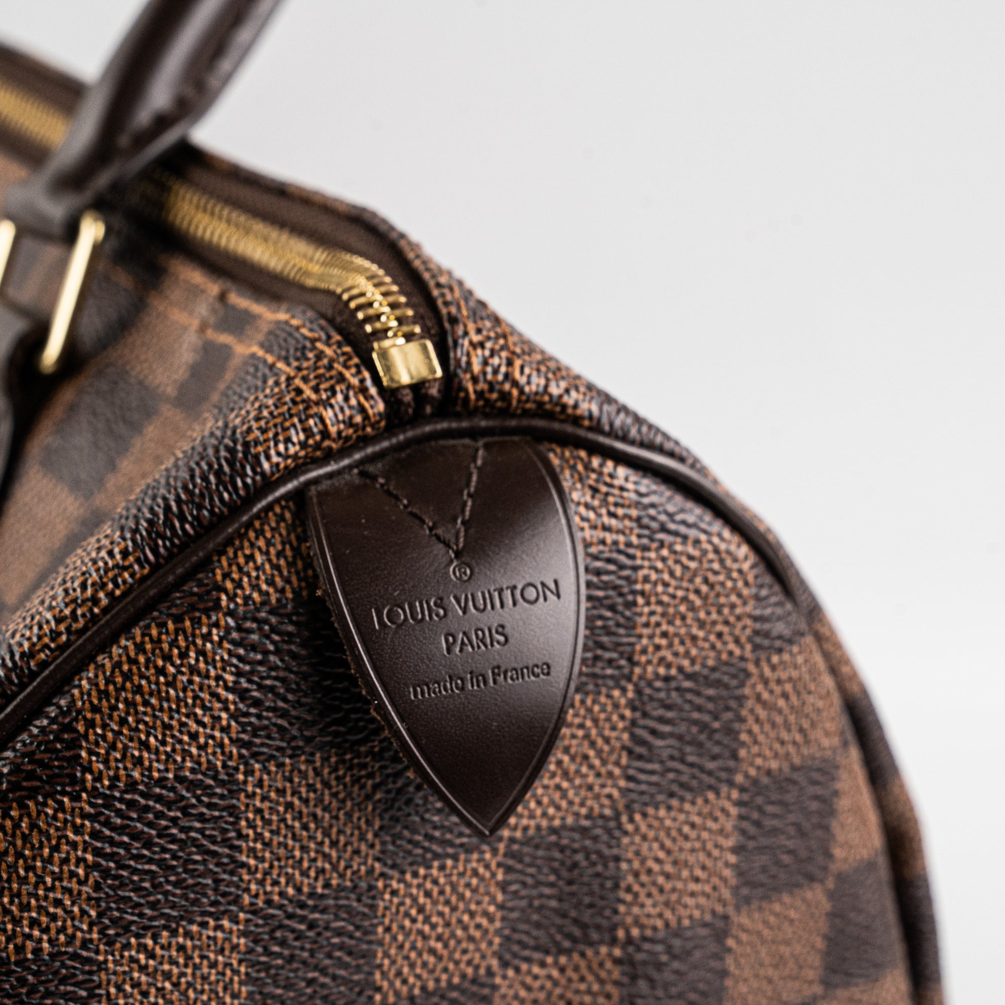 Louis Vuitton Speedy 30 Damier Ebene Bag - THE PURSE AFFAIR
