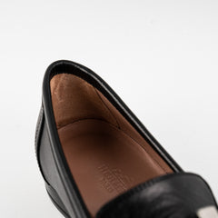 Hermes Women Paris Size 36 Black Loafer