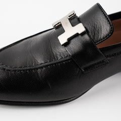 Hermes Women Paris Size 36 Black Loafer