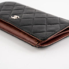 Chanel Wallet Lambskin Black
