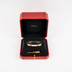 Cartier Love Yellow Gold Size 19 Bracelet