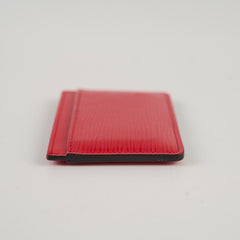 Louis Vuitton Red Epi Cardholder