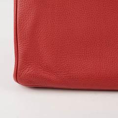 Hermes Birkin 35 Sanguine Clemence GHW [O]