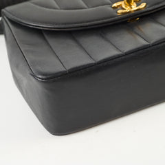 Chanel Vintage Vertical Diana Black - Series 2