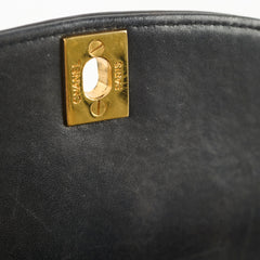 Chanel Vintage Vertical Diana Black - Series 2
