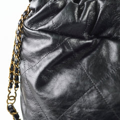 Chanel 22 Backpack Black