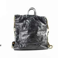 Chanel 22 Backpack Black