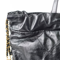 Chanel 22 Backpack Black