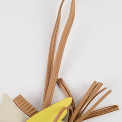 Hermes Rodeo Pegase PM Bag Charm Craie /Chai/Lime - Z stamp